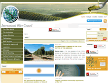 Tablet Screenshot of internationaloliveoil.org